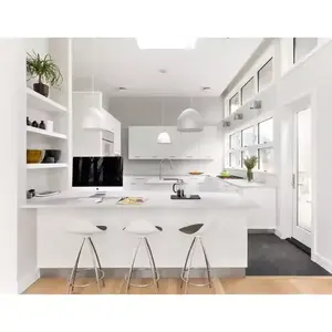 2024 China supplier new homes modular kitchen pantry cupboards