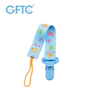Clip Multifuncional para Chupetes de Bebé BBean, Cuerda Anticaídas, <span class=keywords><strong>Tela</strong></span> Elegante, Mordedor de PP Fijo, Clips para Chupetes, Libre de BPA, 0-12 Meses - Product Image 4