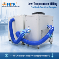 Broyeur à billes planétaire à refroidissement par air haute vitesse MITR, répétabilité de broyage stable, broyeur pour matériaux thermosensibles