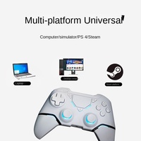 Nouvelle tendance : manette sans fil Sony PS4 Pro pour PC, tablette, Steam, double ligne, iOS, téléphone portable, avec vibration, accessoire de jeu