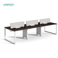 Mobilier de bureau, usine, bon marché, bureau d'ordinateur, poste de travail simple et moderne