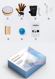 Los mejores equipos de fisioterapia Hemiplejia Finger Rehabilitation Trainer Robot Guante para Stroke Hand Function Training Ejercicio - Product Image 6