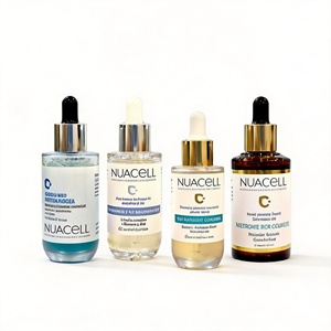 NUACELL Revitalizing Anti-Aging <b>Face</b> Serum Niacinamide Peptide Ampoule for Home Use - Product Image 1