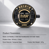 KEGUAN KG-TG002 Support de réparation professionnel pour carte mère, pince à 4 points, support de PCB en verre trempé résistant à la chaleur, outils