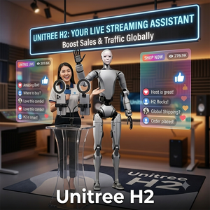 Robot Humanoide Educativo 5G con SDK Abierto, Control por Voz y Gestos, Aplicación Móvil, Cuerpo Metálico para Educación STEM e Investigación - Product Image 2
