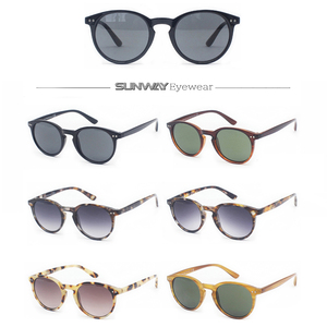 2025 Retro <b>Round</b> <b>Frame</b> Men Women <b>Sunglasses</b> with High Quality Custom Logo Vintage Designer Classic Unisex Sun Glasses Shades - Product Image 2