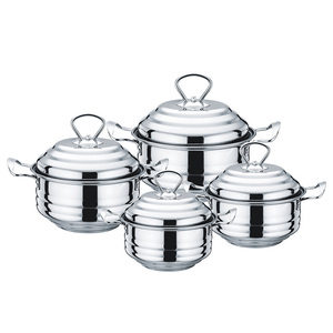 Paslanmaz çelik kapak ev çorba tenceresi, Congee tencere seti, dört parçalı set - Product Image 2