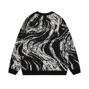 Automne et hiver tricots hommes Jacquard coton pull pull en tricot étoile personnalisée hommes pull hommes pull - Product Image 5