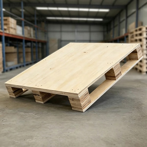 พาเลทไม้ซิงโบ ขนาด 120x80x14 ซม. แบบเข้าได้สี่ทาง สำหรับใช้ในคลังสินค้าโลจิสติกส์ - Product Image 2