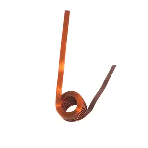 Hengsheng Customized flat enameled copper wire spiral spring induction cooker coil torsion spring