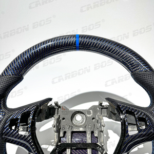 Para <span class=keywords><strong>Hyundai</strong></span> Genesis Coupe con Línea Central Azul, Fibra de Carbono Azul-Seda Personalizable para Genesis Coupe, Envío Directo de Piezas de Automóvil - Product Image 5