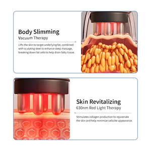 2025 Neues elektrisches Schröpfen Vakuum Saug gesicht Abnehmen Körper Sculpt Fett verbrennung Drahtloses Bauch fett verbrennung Anti-Cellulite-Massage gerät - Product Image 3