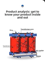 Transformateur électrique sec toroïdal à fonctionnement silencieux, triphasé 50/60Hz, ignifuge, pour ligne de production industrielle