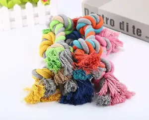 Cotton Puppy Teething Rope Toys Dog Chew Toys For Aggressive Chewers Tug Of War Rope