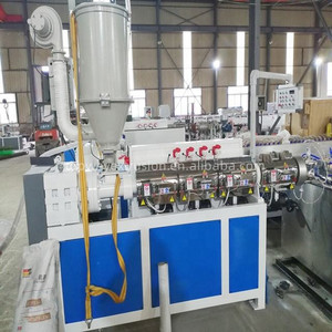 PE Vườn cỏ cảnh quan viền cuộn dây chuyền sản xuất nhựa cỏ hàng rào vành đai Máy làm biên giới - Product Image 2