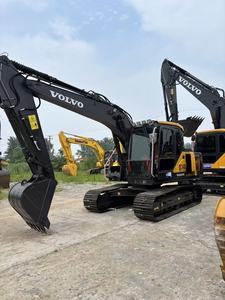 Excavatrice sur chenilles hydraulique Volvo EC140, 14 tonnes, avec godet de terrassement, occasion, 90 % neuve, modèle 2025 - Product Image 3