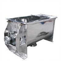 Mélangeur à double palette horizontal en acier inoxydable SUS304, puissance de 11 kW, pour les applications alimentaires et chimiques