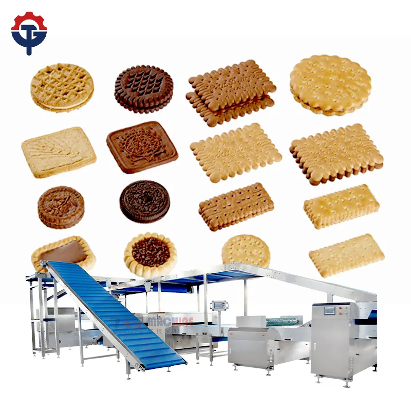 Chaîne de production de contrôle de processus d'ordinateur de PLC biscuit pour l'usine de nourriture
