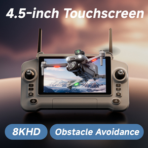 Drone aérien professionnel M24-3 8K HD avec double caméra, stabilisation EIS, transmission 6 km, temps de vol 40 min, pour rivières et lacs - Product Image 3