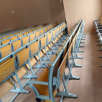 Grossiste en mobilier universitaire : Salle de cours moderne en alliage d'aluminium avec tables et chaises pour amphithéâtre