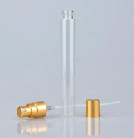 2 ml 3 ml 5 ml 8 ml 10 ml 15 ml Petit flacon d'échantillon de vaporisateur d'huile de parfum en verre de luxe vide et rechargeable personnalisé