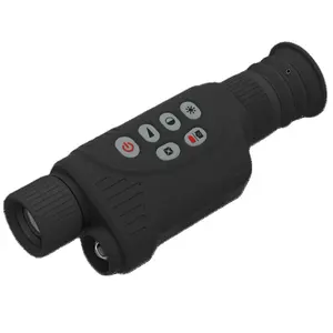 Dispositivo de visão noturna portátil para uso noturno, pode gravar binóculos remotos de visão noturna 1080P, GPS monocular