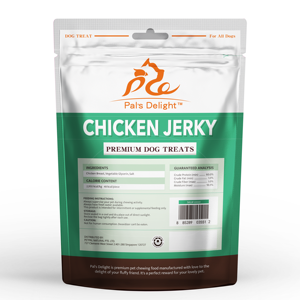 Golosinas de pollo seco Premium estándar de EE. UU. Para Perros 100g Recompensas de entrenamiento de alta proteína 2 años Ingredientes de carne estables en el estante - Product Image 6