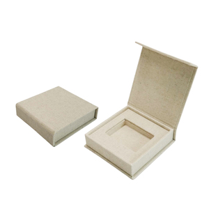 Custom Eco Friendly Valentine's Day Gift Box <b>Large</b> Christmas Gift Box Luxury Gift Box with Linen Surface - Product Image 1