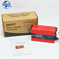 Contrôleur de charge solaire MPPT MYAMI à bas prix, 1200W, réglable, 48V 60V 72V, boost, 30A, entrée de courant PV pour batterie solaire au lithium