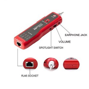 हल्के वजन हैंडहेल्ड लान नेटवर्क केबल टेस्टर rj45 और RJ11 वायर लाइन फाइंडर - Product Image 5