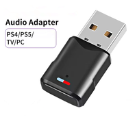 Adaptateur audio USB compatible PS4/5/Switch/TV pour ordinateurs, haut-parleurs, casques – Audio USB BT de marque OEM pour PC