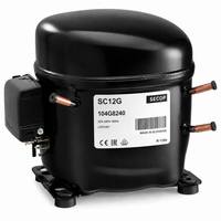 Compresseur haute performance Secop SC12G 1/3HP 12kg compatible double fréquence 50/60Hz pour systèmes de réfrigération polyvalents à usage mondial