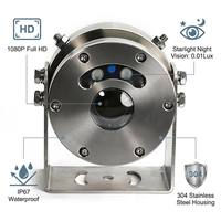 Caméra de véhicule anti-explosion en acier inoxydable 304 ExdCT6 IP67 étanche AHD 1080P 12-24V pour camions de transport de pétrole et de produits chimiques