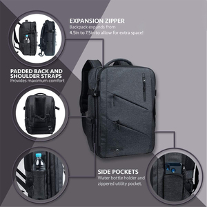 Bolsa enrollable para cuchillos de 20 bolsillos, mochila de nailon encerado resistente a las manchas con más de 30 bolsillos, utensilios de cocina, soporte para cuchillos de Chef - Product Image 3