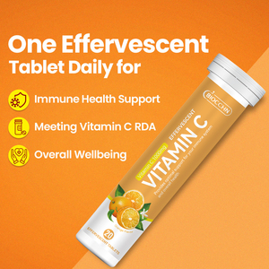 Tabletas Efervescentes de Vitamina C, Apoyo para la Salud Inmunológica, Cumplen con la Ingesta Diaria Recomendada de Vitamina C, Sabores Personalizables - Product Image 4