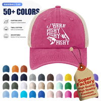 Casquette de baseball en maille ajustable brodée sur mesure, fabriquée en usine, adaptée aux hommes et aux femmes, pour un usage décontracté et tendance