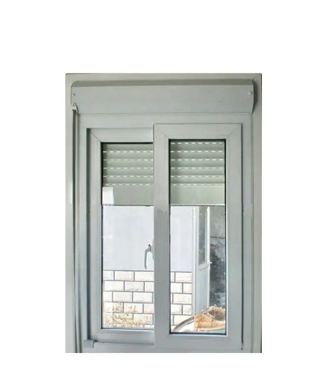 Green roller shutters nice rolling window with pvc or aluminum