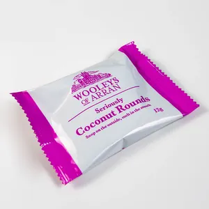 Delicious Wooleys 2 pack coconut biscuit sold in 60 x 2 packs hand baked hotel pack UK wholesale food baked grain snacks goods