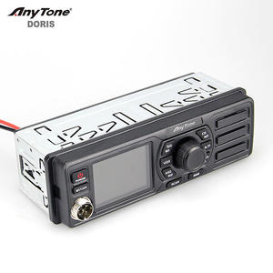 ANYTONE <span class=keywords><strong>DORIS</strong></span> 26.565-27.99125MHz 12/24V Radio Móvil Walkie Talkie de Largo Alcance, Radio CB de 27Mhz con Tamaño DIN, 40 Canales por Banda - Product Image 4