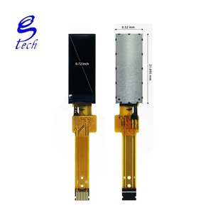 แผงจอ TFT LCD ขนาด0.72นิ้วแบบ cob GC9D01ขนาดเล็ก60X160จอสีขนาดยาว SPI - Product Image 3