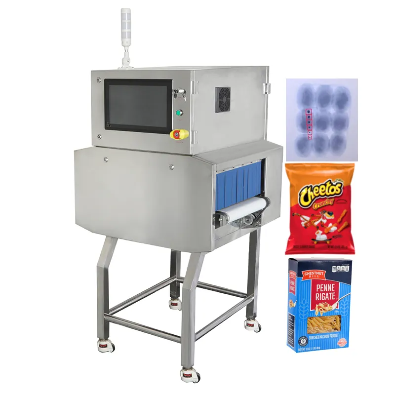 Juzheng High Accuracy Food X-ray Inspection Machine for Food Industries Food X Ray Metal Detector