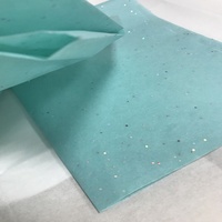 Buatan tangan 22gsm ukuran kustom kertas khusus tidak dilapisi kartu cetak biji bunga Biodegradable dilapisi dengan bahan ramah lingkungan