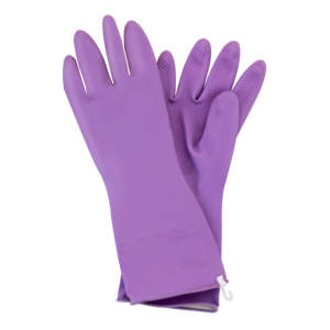 Guantes de Látex con Encaje, Multi-tamaño, Violeta VN, Guantes Desechables de Protección para Cocina, Baño, Cocinar y Limpiar - Product Image 1