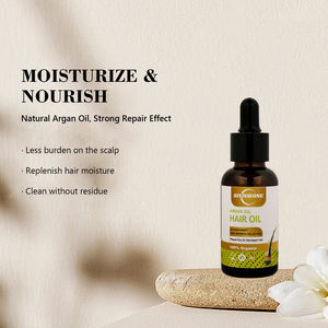 Suero Capilar <span class=keywords><strong>de</strong></span> <span class=keywords><strong>Aceite</strong></span> <span class=keywords><strong>de</strong></span> Argán Personalizado <span class=keywords><strong>de</strong></span> Marca Privada 30ML, <span class=keywords><strong>Aceite</strong></span> Capilar Nutritivo, Hidratante, Suavizante y Reparador <span class=keywords><strong>para</strong></span> <span class=keywords><strong>el</strong></span> Cuidado del Cabello Seco y Dañado - Product Image 4