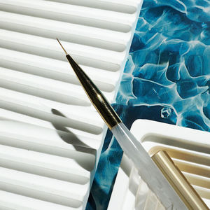 Beshyne แปรงทาเล็บด้ามจับคริสตัลซับเล็บออกแบบศิลปะแปรงเจลยูวีปากกาวาดเล็บ - Product Image 2