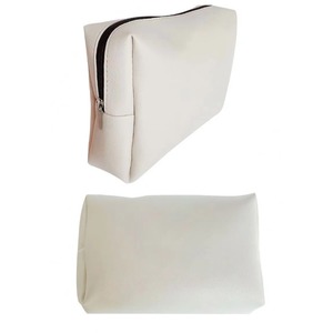 Estuche Profesional para Brochas de Maquillaje, Bolsa de Cosméticos de PU Blanca, Impermeable, para Viaje, para Mujer, de Fábrica con Certificación BSCI - Product Image 5