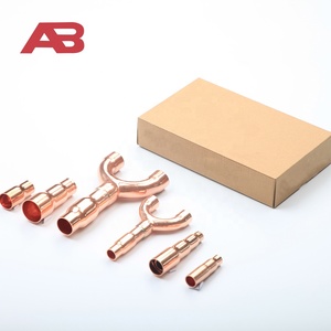 Accessoires de climatisation Tuyau de branche en cuivre personnalisé spécial Refnet Joint - Product Image 1