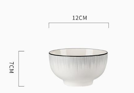 Tazón gris de 4.5 pulgadas.