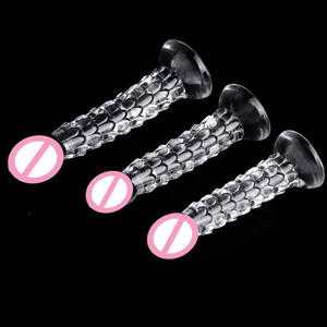 Yawa Vrouwelijke Simulatie Penis Masturbatie Massage Stick Met Posterieure <span class=keywords><strong>Anus</strong></span> Plug En Dildo 'S 100% Waterdicht Seksspeeltje - Product Image 3