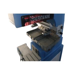 Open Inkwell Two-Color Semi-Automatic <b>Pad</b> Printing Machine Large Printing Area Shuttle Worktable New CD Case Tampon <b>Printers</b> - Product Image 2